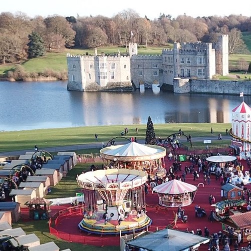 Leeds Castle at Christmas